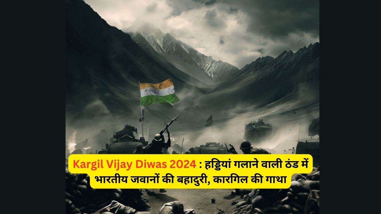 Kargil Vijay Diwas 2024 : हड्डियां गलाने वाली ठंड में भारतीय जवानों की बहादुरी, कारगिल की गाथा